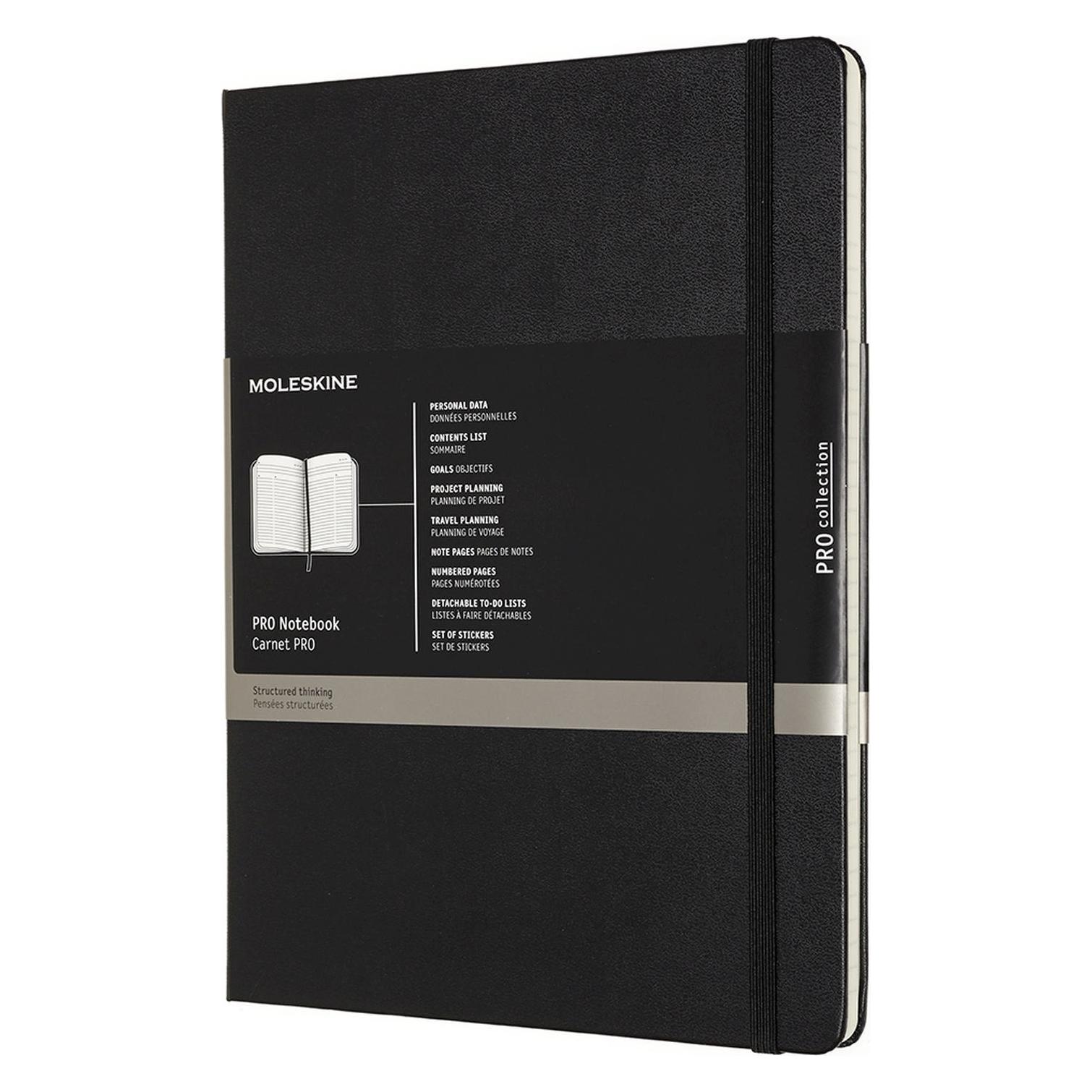 Moleskine Professional (XL 19x25, Liniert, Harter Einband) (620800)