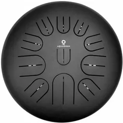 Aquadrum Pro11 Tongue Drum stimmbar 11 Töne (Perkussion), Perkussion, Schwarz