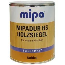 Mipadur HS-Holzsiegel Parkettlack Bootslack farblos sdm 375ml
