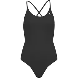 PUMA Swim V-Neck Crossback Badeanzug Damen 03 - black S