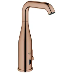 Grohe Essence E Infrarot-Elektronik für den Waschtisch, Ausladung 161mm, Batteriebetrieb 6V, verschiedene Programme, mit Mischung, 36445DA0, Farbe: Warm Sunset