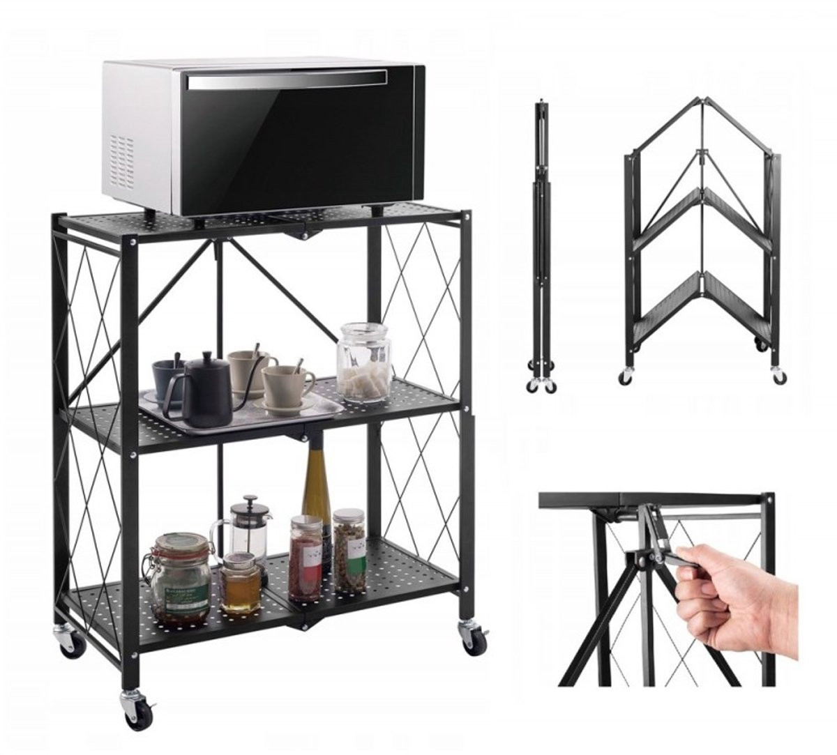 Topeshop FS003 Magazijnplank Zwart