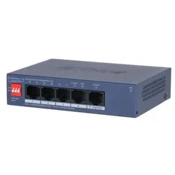 Dahua Switch Technology CS4005-4GT-36 (5 Ports), Netzwerk Switch, Blau