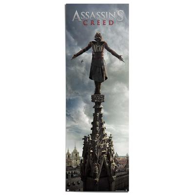 Poster REINDERS "Assassins Creed", schwarz (farbe bild(er): schwarz), B:53cm H:158cm T:0,1cm, Papier, Bilder, Poster