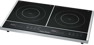Profi Cook Piastra Induzione Doppia 57 x 35 cm