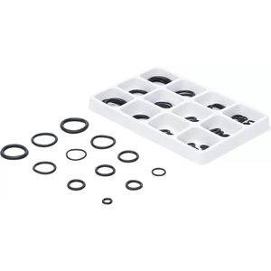 BGS-technic Dichtungsring O-Ring-Sortiment 8131, 5 mm - 20 mm, aus Gummi, 12 Größen, 50-teilig