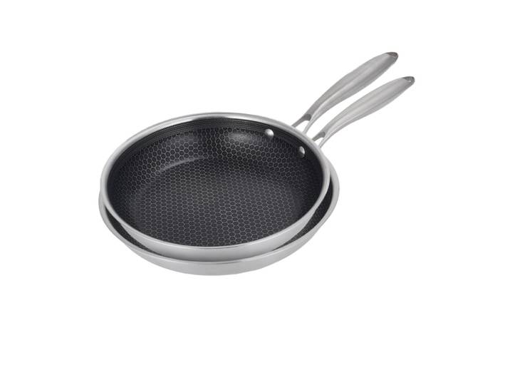 Set de 2 poêles 24/28cm triplex