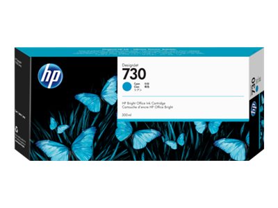 HP 730 - 300 ml - mit hoher Kapazität - Cyan (P2V68A)