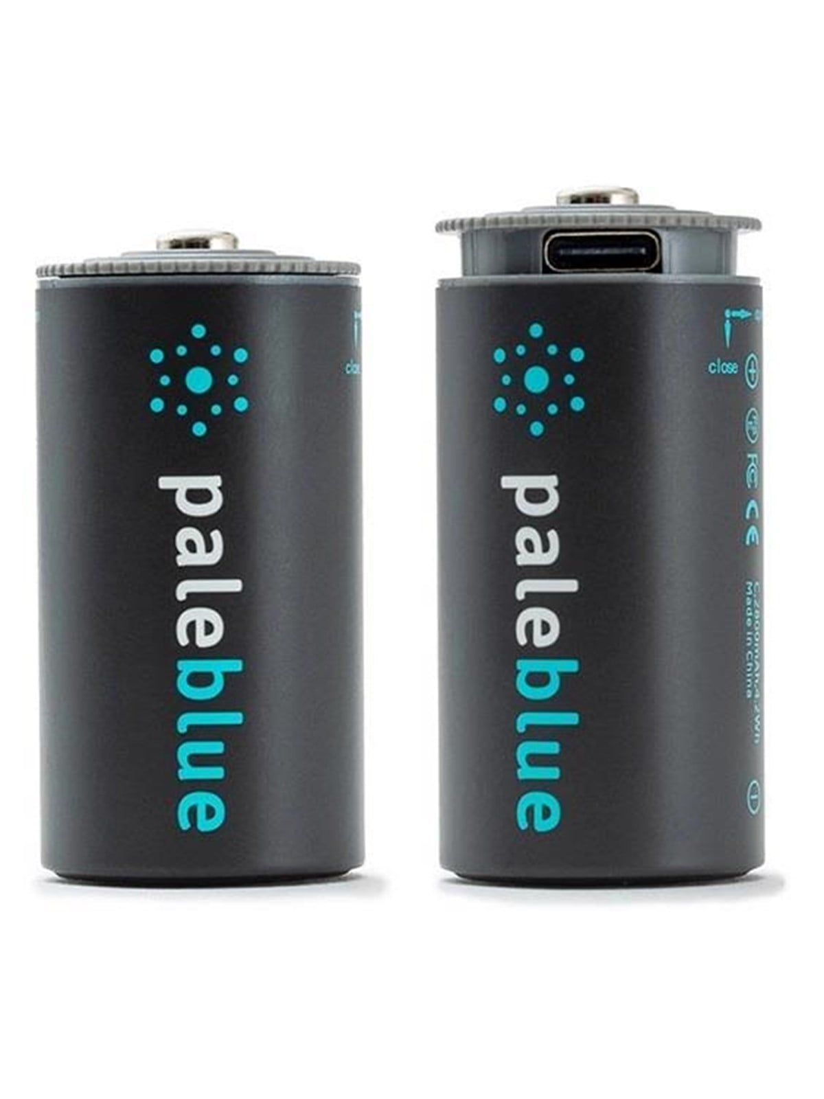 paleblue Pale Blue Li-Ion Rechargeable C Battery 2 pack of