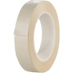 Doppelseitiges PET-Klebeband, eine Seite schwach haftend, TSAM05 25 mm, PET, Papier, transparent