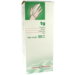 Lohmann & Rauscher tg Fingerling, gebrauchsfertig, weich und hautfreundlich - 1 Packung = 50 Stück 50 St