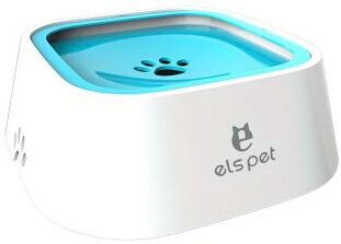 Uplift Treasures No Spill Slow Water Feeder Bowl blue xl