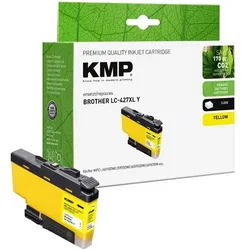 KMP Tintenpatrone ersetzt Brother »LC427XLY« gelb gelb