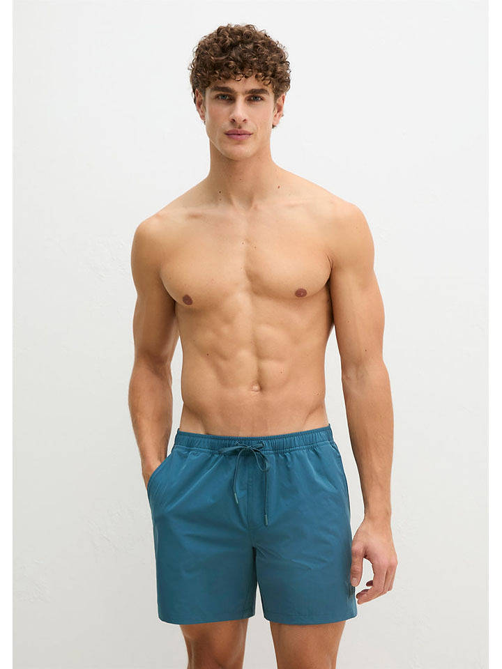 Marc O´Polo Bodywear Badeshorts in Blau - M