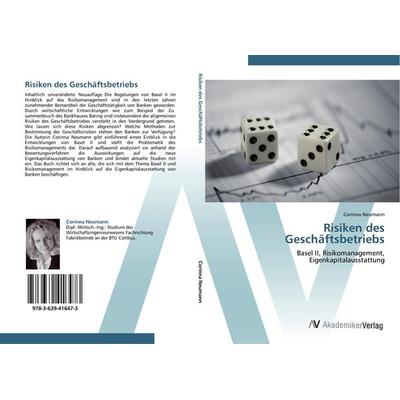 Risiken des Geschäftsbetriebs, Taschenbuch von Corinna Neumann, AV Akademikerverlag, 978-3-639-41647-3