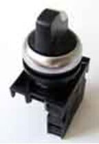 Eaton Bouton de sélection 2S, 3 positions, avant M22-WRK3/K20 (216520)