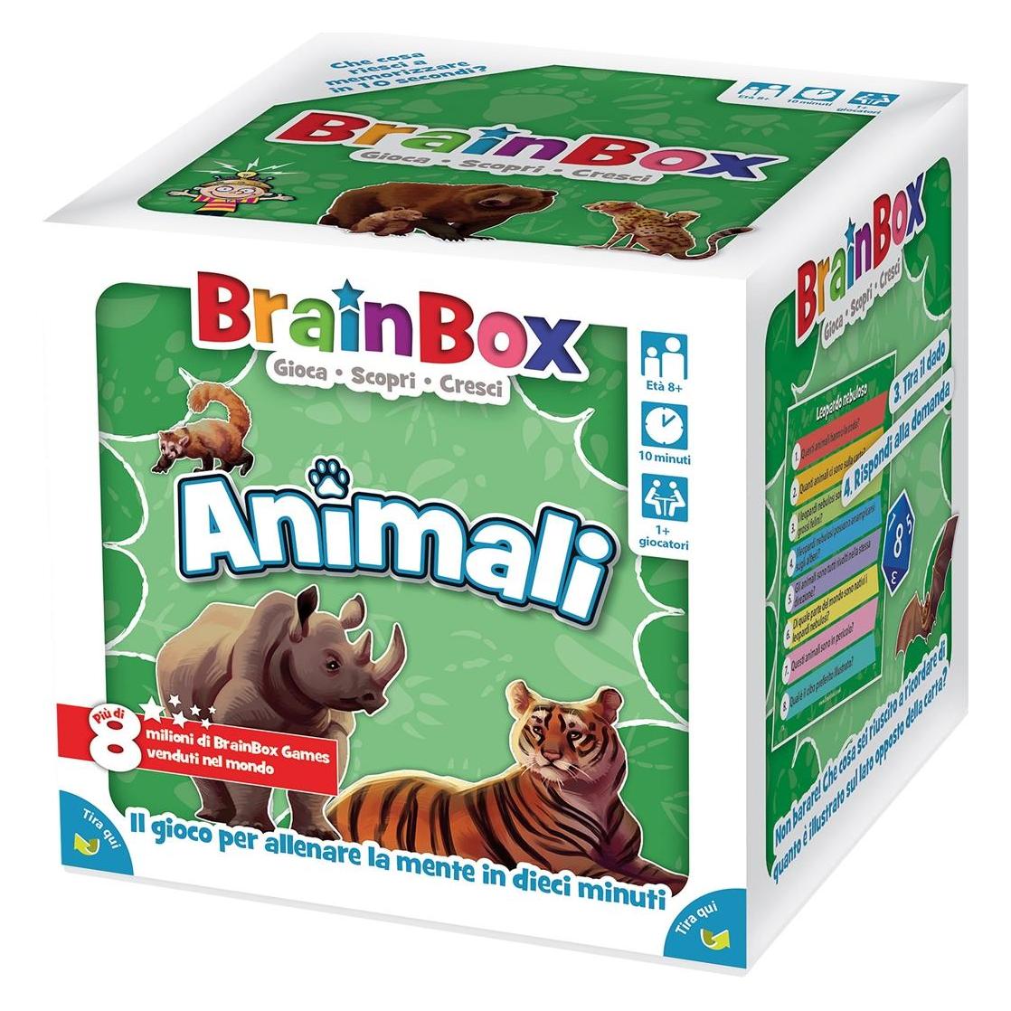 Brainbox Animali (i) (Italienisch, 1 - 2 Spieler) (84370)