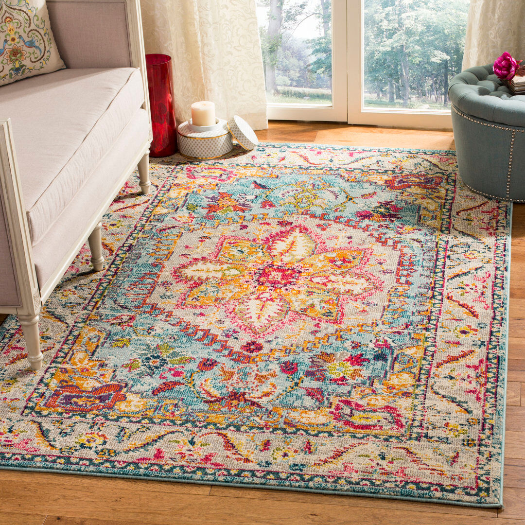 Latitude Vive Perez Oriental Area Rug Rectangle 155 x 229cm