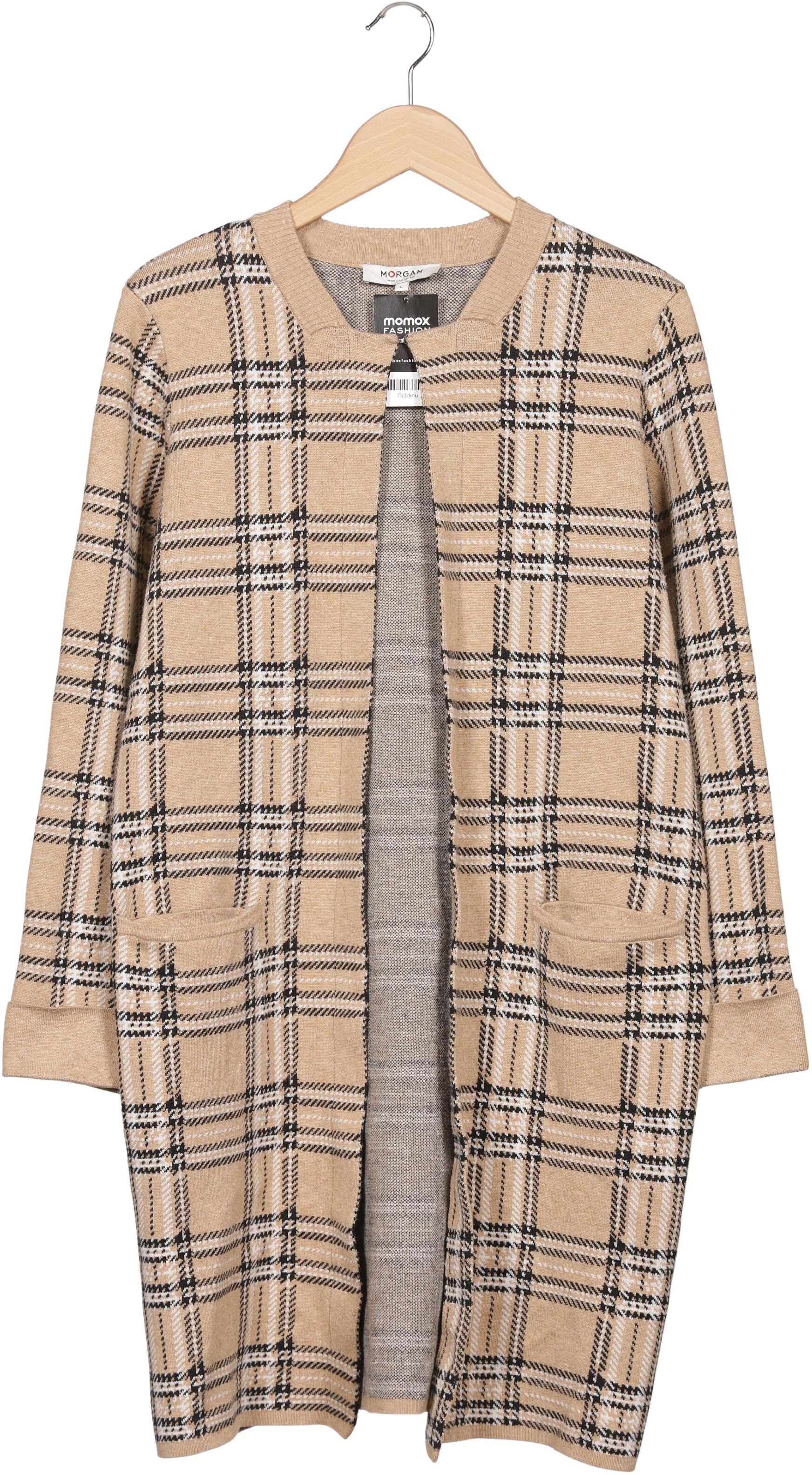 Morgan Damen Strickjacke, Beige, Gr. L, Synthetik / Wolle - Second Hand