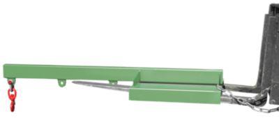 Lastarm für Gabelstapler, 1600-1,0, grün RAL 6011