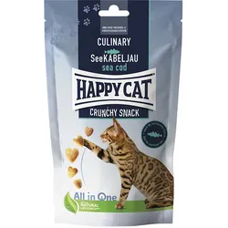 Happy Cat Crunchy Snack Kabeljau 10x70 g
