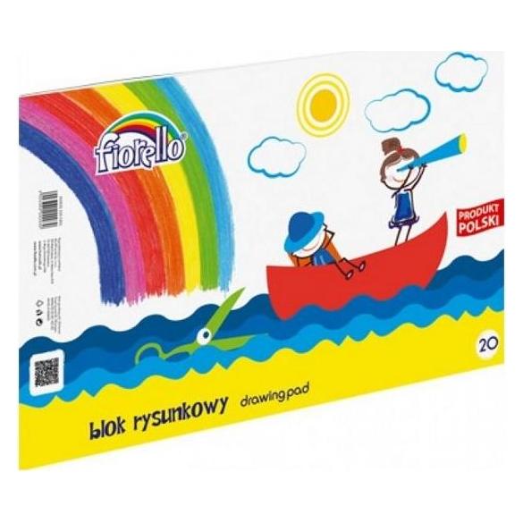 Fiorello Drawing block A3 20k white (A3, Blanko) (325079)