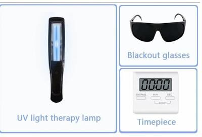 Useful Little Things 311nm Narrowband UVB Phototherapy Lamp For Skin Treatment 1 Set