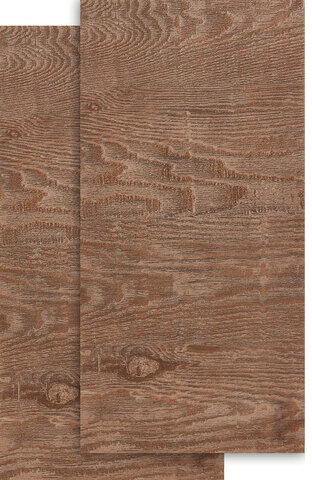 Wachsplatten "Holzoptik dunkel", 20 x 10 cm, 2 Stück