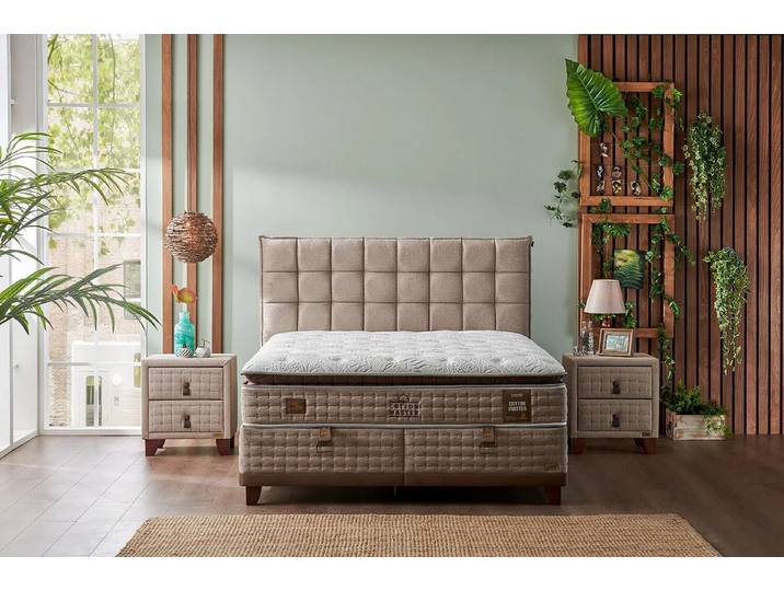 Bermo Home Boxspringbett Bambi Cotton Master Set