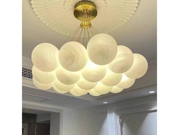 Nordique décoration de la maison lustre en cristal restaurant lustre plafonnier villa lustre lampes d'éclairage intérieur