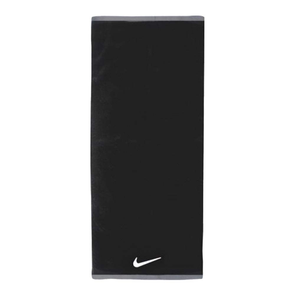 Nike Fundamentele handdoek (Zwart/Wit)