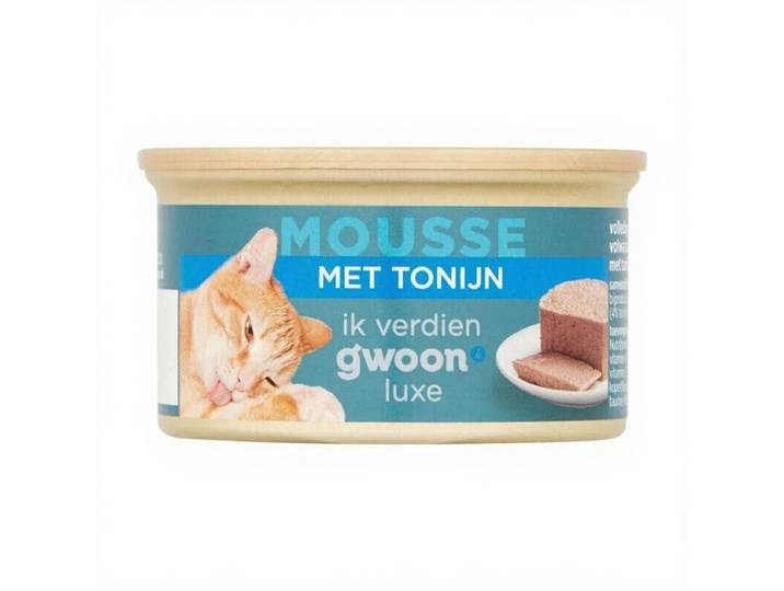 g'woon Kattenmousse Met Tonijn 85 g