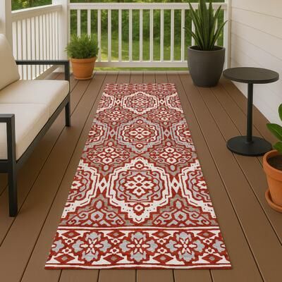 Addison Rugs Machine Washable Indoor/ Outdoor Traditional Ophir Chantille Rug