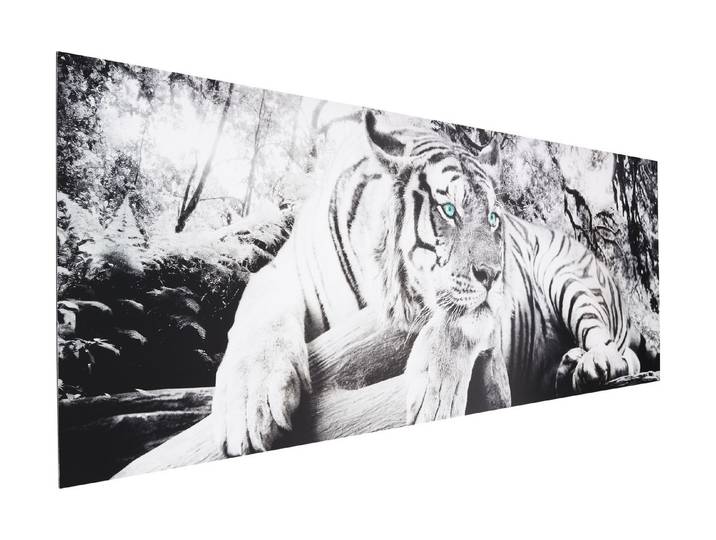 Wandbild Deco Panel 52x156 Tiger is watching you