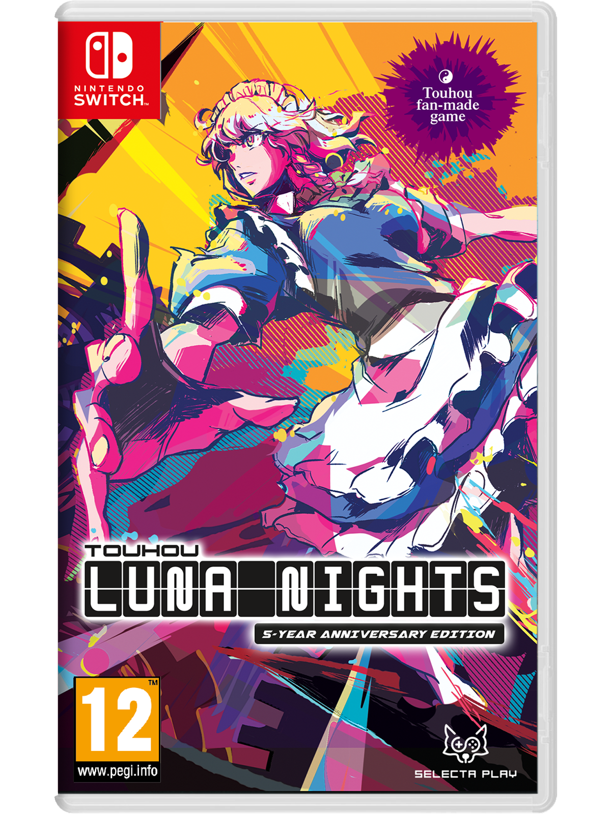 Touhou Luna Nights (5-Year Anniversary Limited Edition) - Nintendo Switch - Plattform - PEGI 12