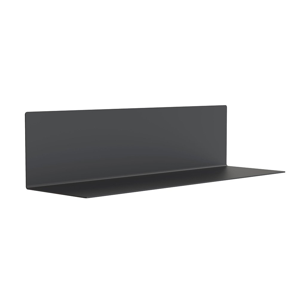 Frost Unu 4028 Wandregal (H 25 x T 30 x L 100cm) (schwarz) schwarz U4028-B