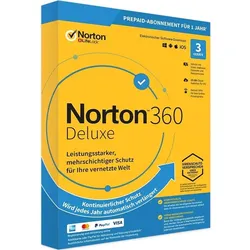 NORTONLIFELOCK 360 Deluxe 5 Dev. ESD Win/Mac,1Jahr,ESD,50GB Cloudspeicher