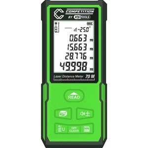 KS-Tools Laser-Entfernungsmesser COMPETITION, 512.3000, 70m Messbereich, Malerfunktion, beleuchtetes Display