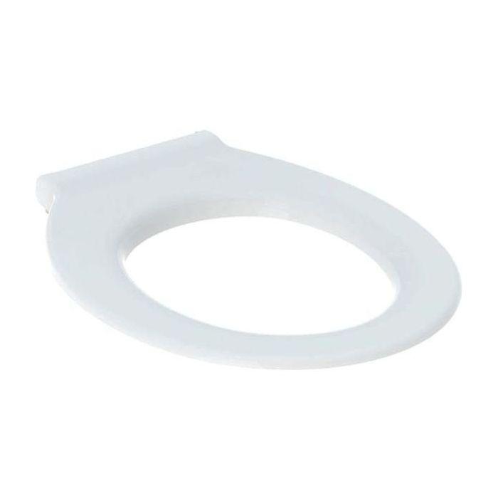 Geberit Renova Comfort WC-Sitzring 500680011 weiß, barrierefrei, antibakteriell, Befestigung von oben