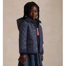 Polo Ralph Lauren für Mädchen. 312910983001 Steppjacke navy (4años= 102/108cm), Lässig, Recyceltes Polyester, Marine, Kinderbekleidung