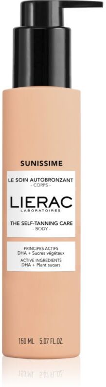 Lierac Sunissime The Self-Tanning Care crème pour le corps auto-bronzante 150 ml