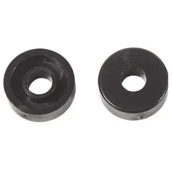 Dresselhaus Distanzscheibe 6 x 18 mm, schwarz, Distanzscheibe Für Nummernschildschrauben, Kunststoff