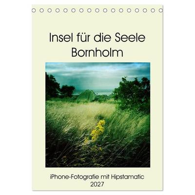 Insel für die Seele Bornholm (Tischkalender 2027 DIN A5 hoch), CALVENDO Monatskalender