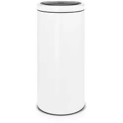 brabantia Touch Bin White 30l Edelstahl Weiß