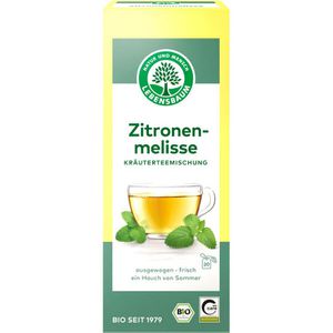 Lebensbaum Tee Zitronenmelisse, BIO, Kräutertee, 30 g, 20 Beutel