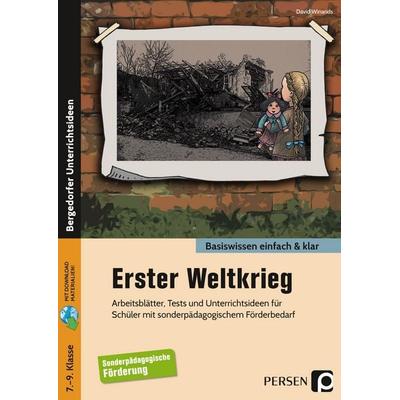 Erster Weltkrieg - einfach & klar, Set von David Winands, Persen Verlag in der AAP Lehrerwelt GmbH, 978-3-403-20604-0