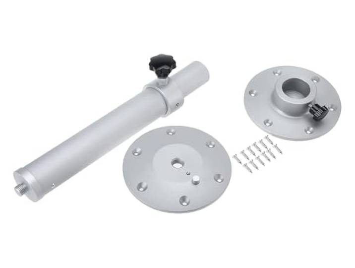 Tischbeine für Wohnwagen Verstellbare Tischbeine mit abnehmbarer Basis Höhe 17,8–27,2 Zoll. Geeignet for Wohnmobile, Wohnmobile, Boote und Yacht-Tischplatten