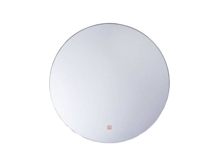 Miroir lumineux rond LED ø 60 cm - BELIANI - CALLAC - Anti-buée - Verre - Blanc