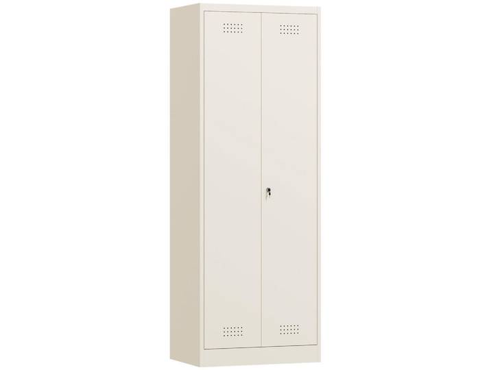 Homcom Werkzeugschrank Stahl Cremeweiß, Metall, 40x165x60 cm, Freizeit & Co, Heimwerken, Werkstatteinrichtung