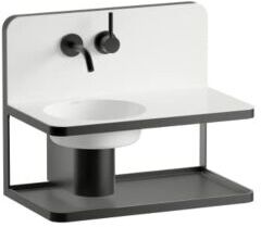 Laufen STEEL19 Waschplatz H580ST20001121 600x360x497 mm, ohne Hahnloch, ohne Überlauf, weiß